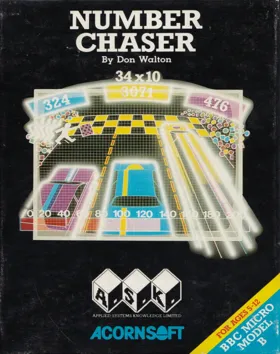 Number Chaser (19xx)(Acornsoft - ASK) box cover front